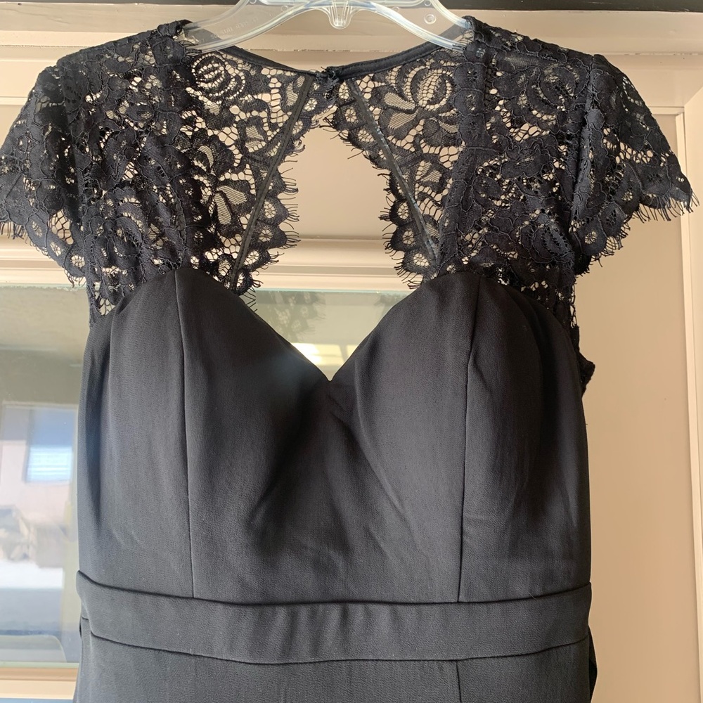 Lulu's Elegant Black Dress